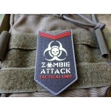 Patch Zombie Attack Tactical Unit Fluo