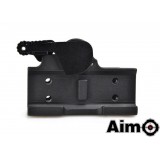 Tactical QD Mount per Dot T1-T2 Nero