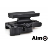 Tactical QD Mount per Dot T1-T2 Nero