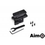 Tactical QD Mount per Dot T1-T2 Nero