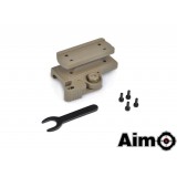 Tactical QD Mount per Dot T1-T2 Tan