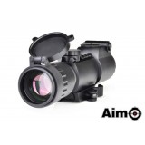 4x32 Red/Green Reticolo Illuminato Nera