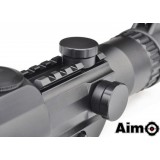 4x32 Red/Green Reticolo Illuminato Nera