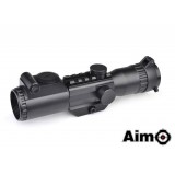 4x32 Red/Green Reticolo Illuminato Nera