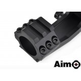 Supporto per Ottica Cantilever 25.4mm Nero