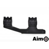 Supporto per Ottica Cantilever 25.4mm Nero