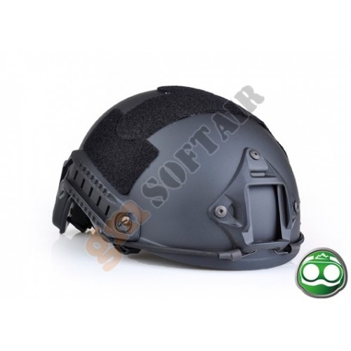 Elmetto FAST Standard Type Nero