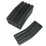 Set 5 Caricatori in Metallo 450bb M4/M16 Nero (KA-MAG-20-V-HC-BK King Arms)