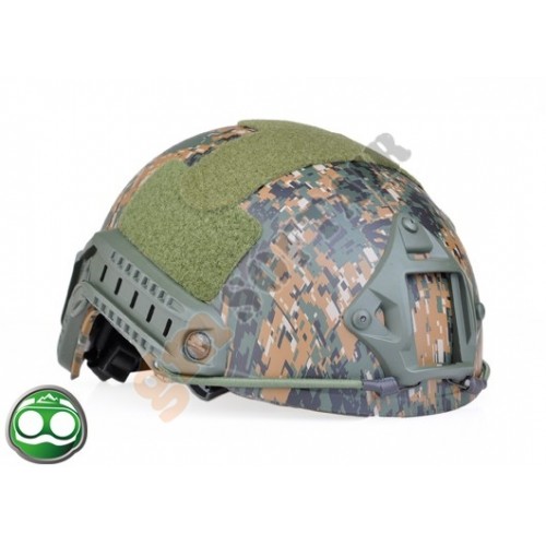 Elmetto FAST Standard Type Digital Woodland