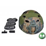 Elmetto FAST PJ Standard Type Digital Woodland