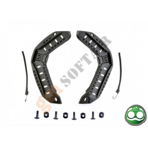 Supporti Laterali per Elmetti FAST Maritime Type Neri Supporti Laterali per Elmetti FAST Maritime Type Neri