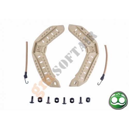 Supporti Laterali per Elmetti FAST Maritime Type Desert Supporti Laterali per Elmetti FAST Maritime Type Desert