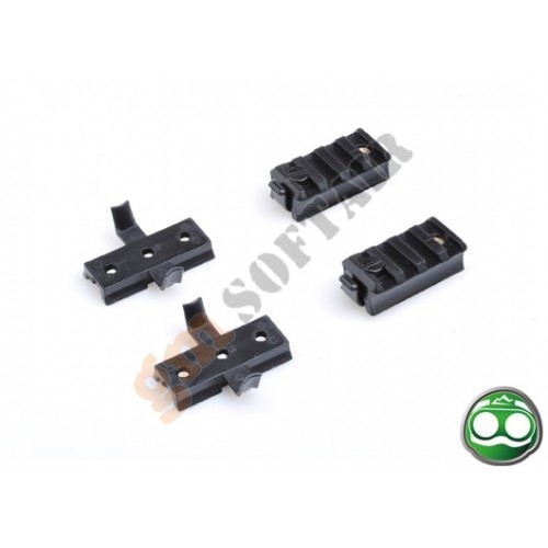 Set Slitte Weaver per Elmetto Fast Set Slitte Weaver per Elmetto Fast