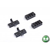 Set Slitte Weaver per Elmetto Fast