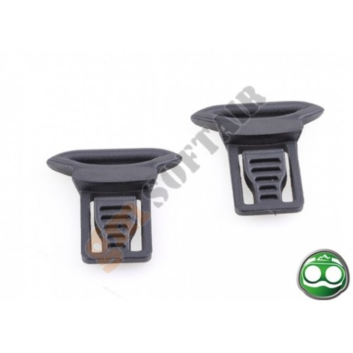 Clip di Supporto per Occhiali da Elmetto Nere