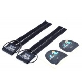 Supporto Cuffie per Elmetto Nero