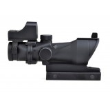 ACOG 4X32 Scope con Mini Dot Nera