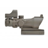 ACOG 4X32 Scope con Mini Dot TAN