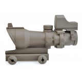 ACOG 4X32 Scope con Mini Dot TAN