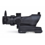ACOG 4X32 Reticolo Illuminato con Sgancio rapido Nera