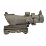 ACOG 4X32 Reticolo Illuminato con Sgancio Rapido TAN