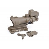 ACOG 4X32 Reticolo Illuminato a Sgancio Rapido con Mini Dot TAN