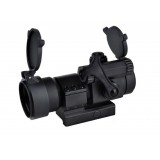 M2 Red-Green Dot con L Shaped Mount Nero