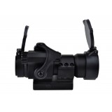 M2 Red-Green Dot con L Shaped Mount Nero