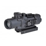 4X32 Tactical Compact Scope con Reticolo Illuminato Nera
