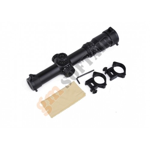 1-4x24SE Tactical Scope (Red-Green Reticle) Nera