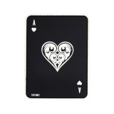 Patch 3D PVC Ace of Clubs