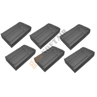 Set of 6 500bb High Cap magazines for G3 Series (P059M CLASSIC ARMY)
