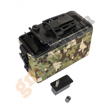 1200bb Electric Box Magazine for M249 AOR2 (P252P-K CLASSIC ARMY)