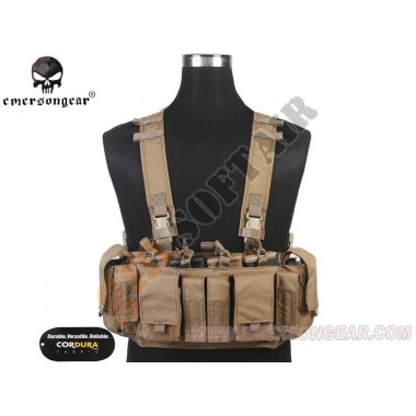 MF Style UW Gen IV Tactical Chest Rig Coyote Brown (EM7329 EMERSON)