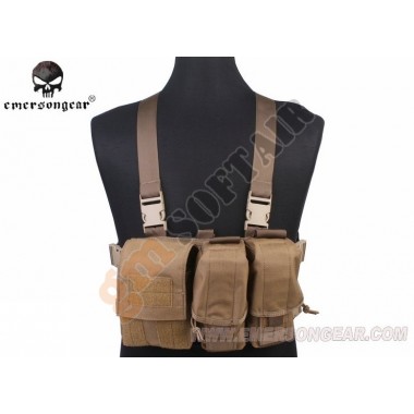 Lightweight Tactical Chest Rig Coyote Brown (EM7441 EMERSON)