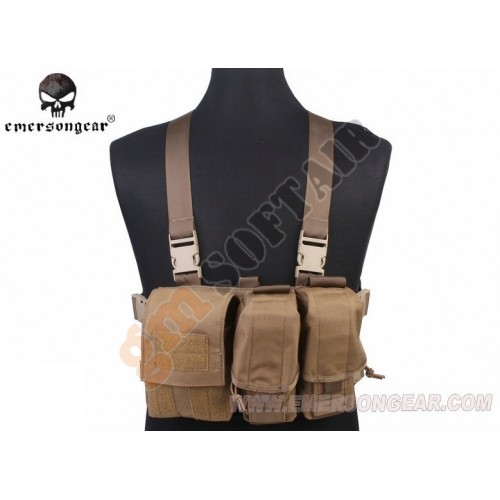 Lightweight Tactical Chest Rig Coyote Brown