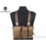 Lightweight Tactical Chest Rig Coyote Brown