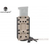 G-Code Style 9mm Pistol Magazine Pouch Nera