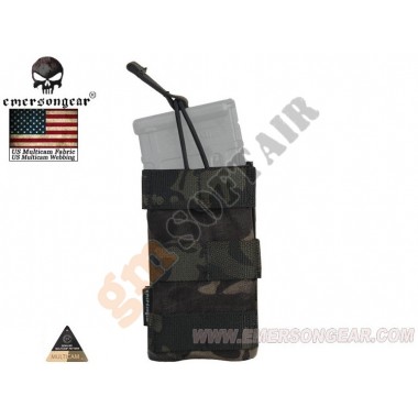 Open Top Single Magazine Pouch M4-M16 Multicam Black (EM6353MCBK EMERSON)