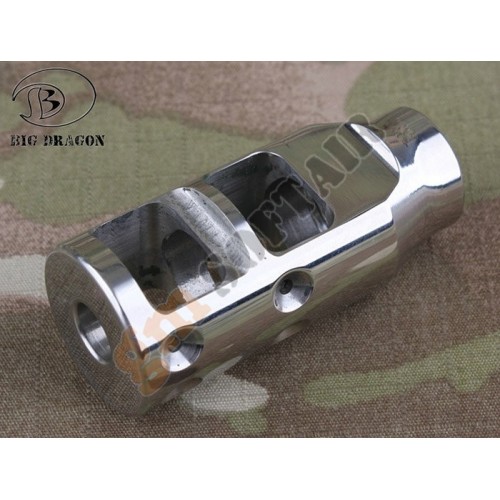 Spegnifiamma JP Rifles Style - Stainless Steel