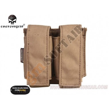 LBT Style 40mm Double Pouch Coyote Brown (EM6366CB EMERSON)
