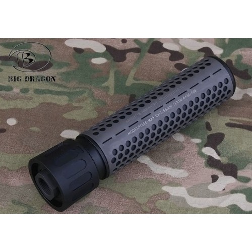 KAC Style QDC Quick Detach Suppressor - Nero
