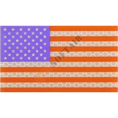 Bandiera USA SX a Colori Plastificata Large (KA-AC-2150-COL King Arms)