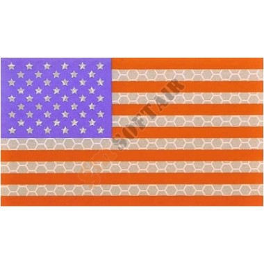 USA Left Flag Full Color Laminated Large (KA-AC-2150-COL King Arms)