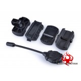 Torcia MPLS Nera con LED Verde (NE05012 ELEMENT)