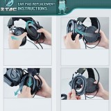 Cuscinetti in Silicone per Cuffia Serie Comtac (Z00601 Z-TACTICAL)