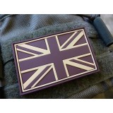 Patch 3D Uk Great Britain Flag Nera