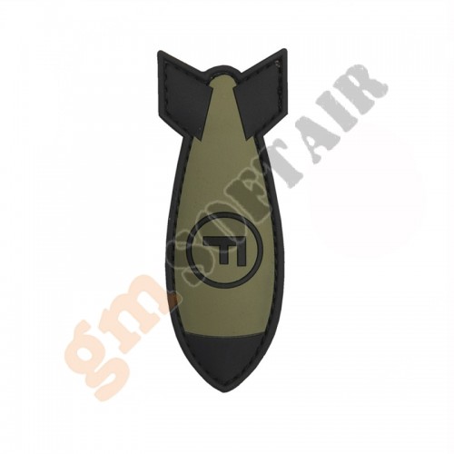 Patch 3D PVC F Bomb Green (101 INC)