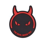 Patch 3D PVC The Devil Inside You Nera/Rossa (101 INC)