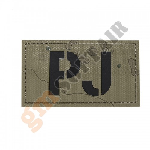 Patch 3D PVC PJ Camo(101 INC)